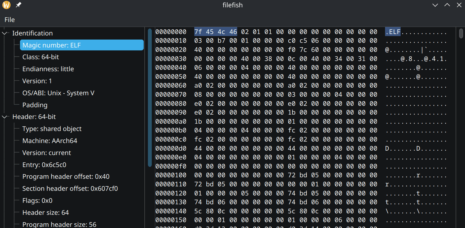 Screenshot of Filefish